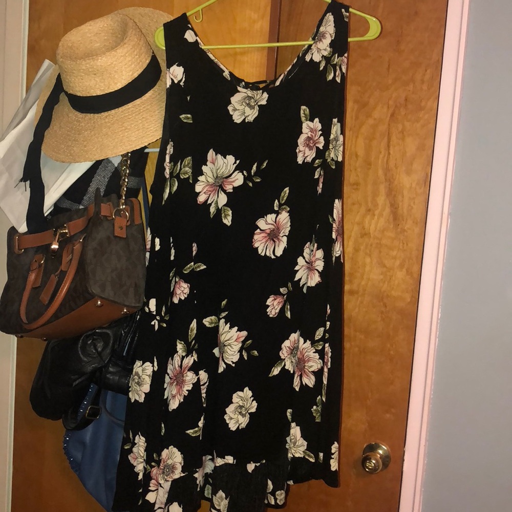 Floral plus size dress